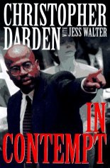 Chris Darden book cover IN CONTEMPT