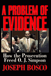 OJ Simpson's wide shoulders from A Problem of Evidence