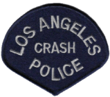 LAPD crash unit patch
