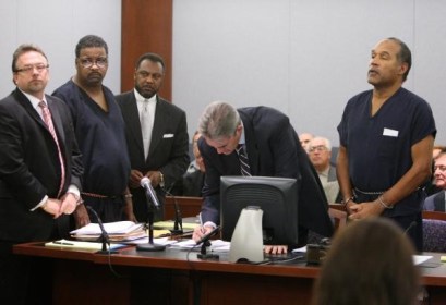 CJ Stewart and OJ in blues