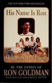 His Name is Ron book cover