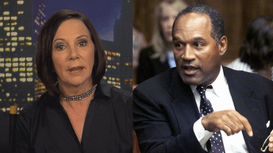 marcia clark and OJ