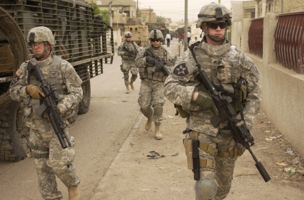 us soldier in iraq
