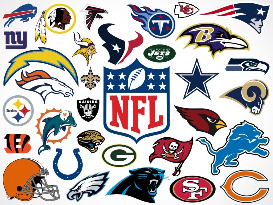 NFL collage of teams